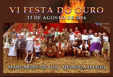 Anuncio da VI Festa do Ouro de Margaride