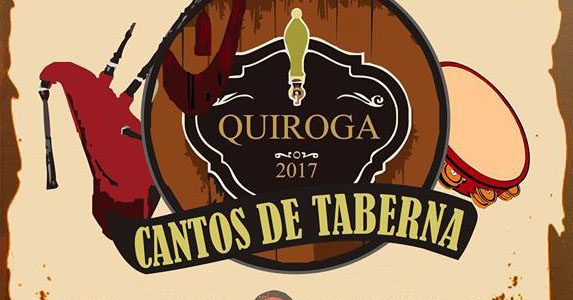 Anuncio do II «Cantos de Taberna» no Concello de Quiroga