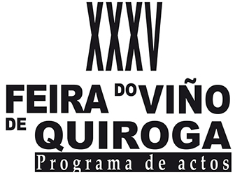 Anuncio do programa de actos da XXXV Feira do Vino de Quiroga