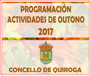 Actividades outono 2017