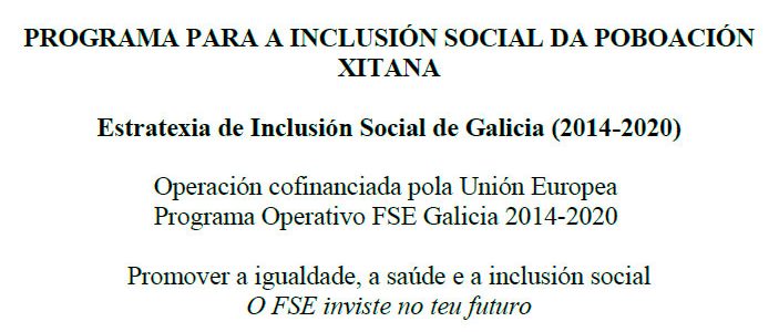 Programa para la inclusión social de la población gitana en el Ayuntamiento de Quiroga (2018)