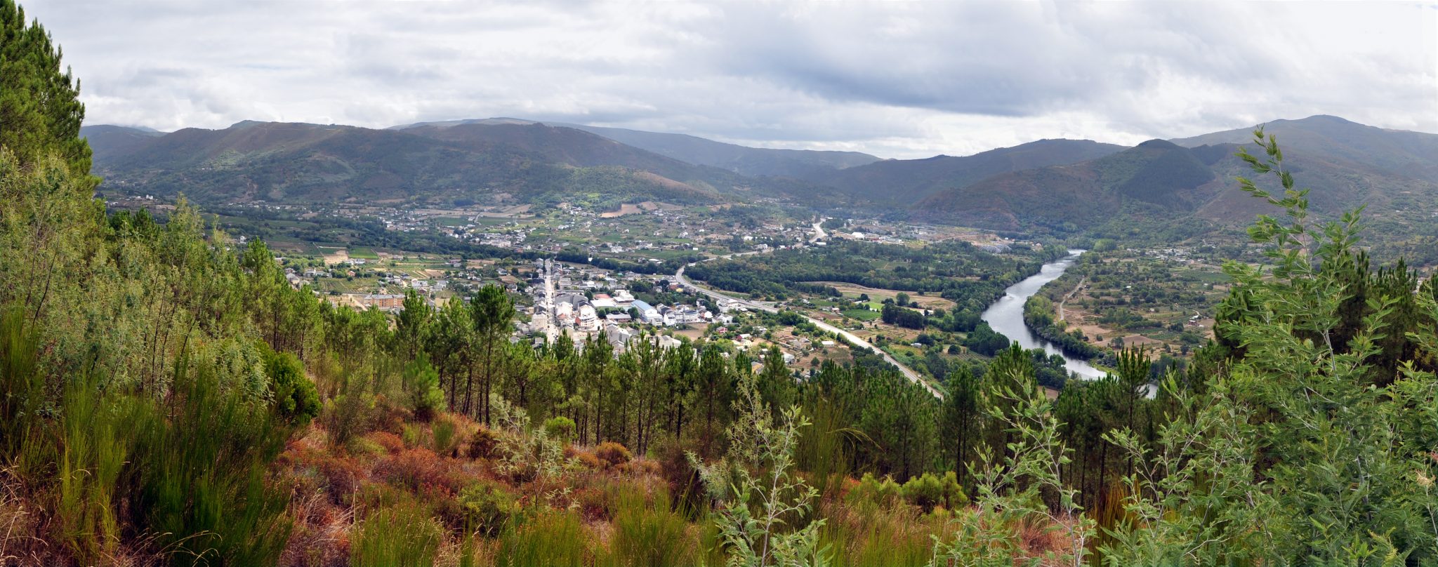 Mirador de A Conchada en San Martiño