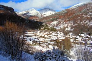 Aldea de A Seara en invierno