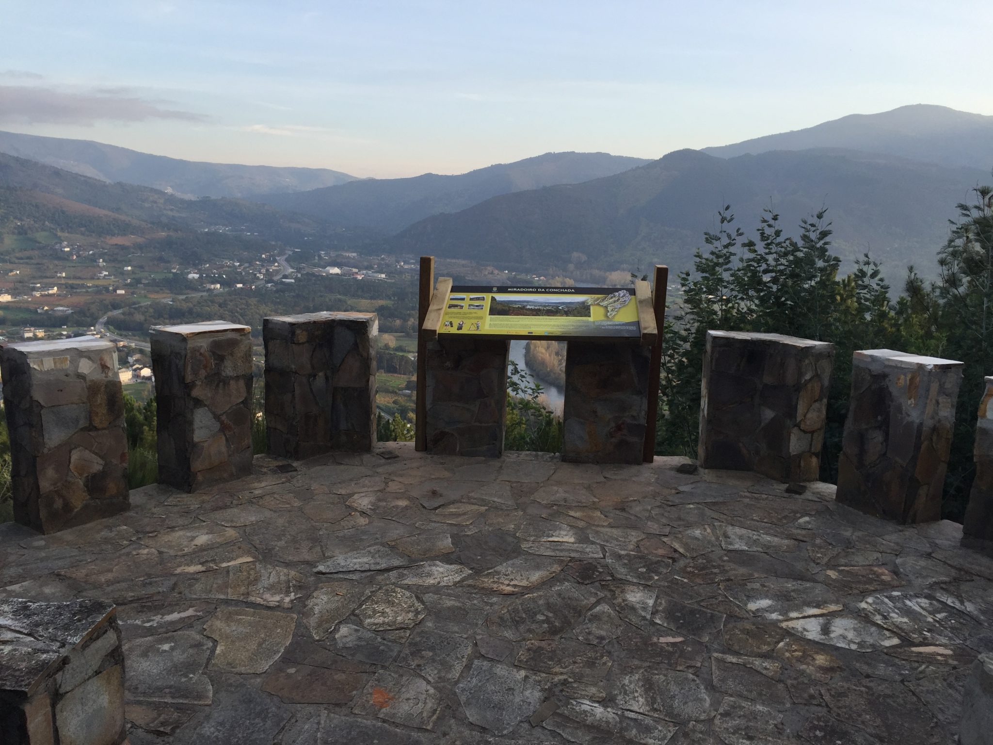 Mirador de A Conchada en San Martiño