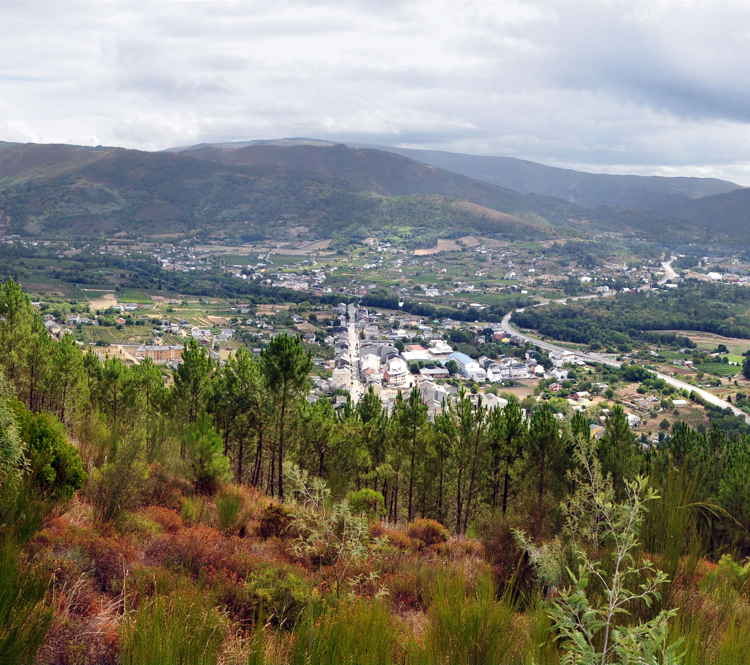 Mirador de A Conchada en San Martiño