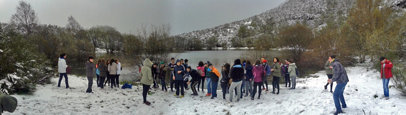 Visita a la Laguna de la Lucenza