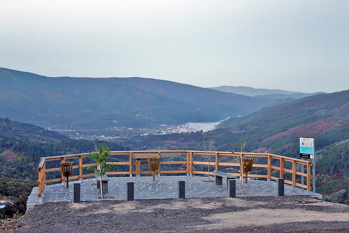 Mirador de Bustelo en Bustelo de Fisteus